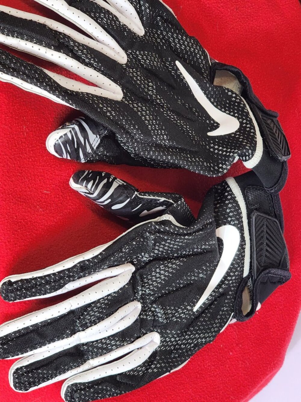 Nike Superbad NFL Officially Licensed Game Issued Receiver Football Gloves 2XL